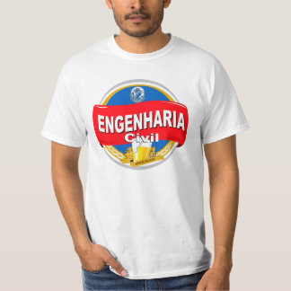 Engenharia Civil Tシャツ