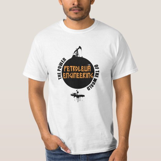 Engenharia de Petróleo Tシャツ (正面)