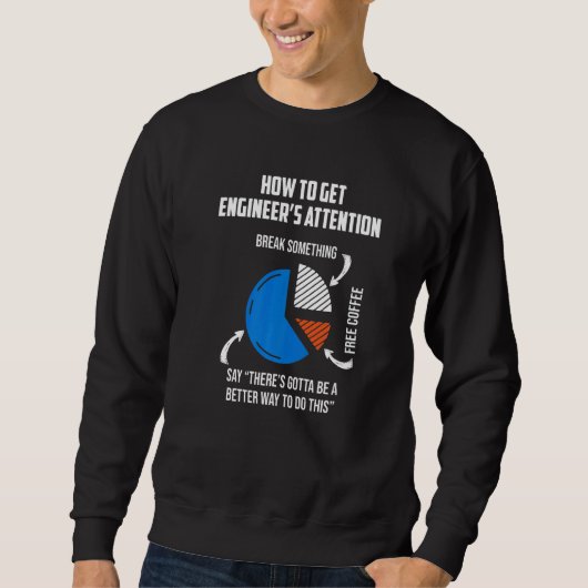 Engineer Attation Mechanicalエンジニアの入手方法 スウェットシャツ (正面)