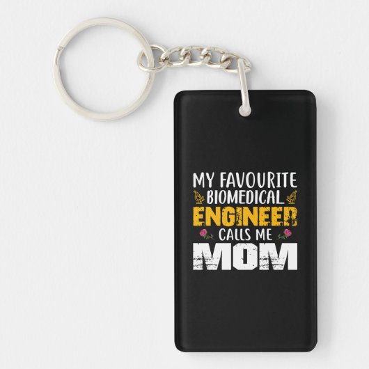 Engineer Biomedical EngineerがMomと呼ぶ キーホルダー (正面)