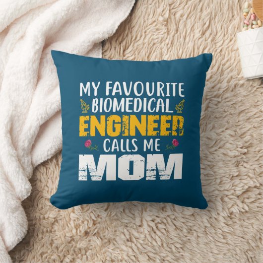 Engineer Biomedical EngineerがMomと呼ぶ クッション (ブランケット)
