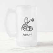 Engineer Bot Adapt フロストグラスビールジョッキ (左)