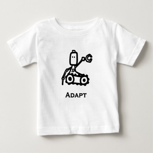 Engineer Bot Adapt ベビーTシャツ (正面)