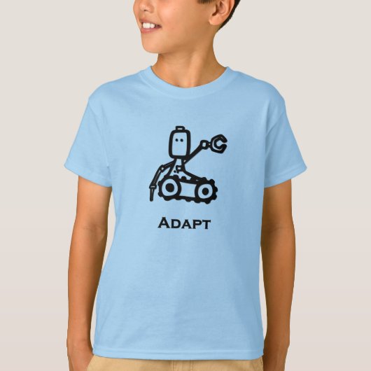 Engineer Bot Adapt Tシャツ (正面)