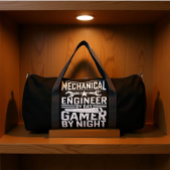 Engineer By Day Gamer Night ダッフルバッグ