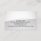 Engineer Computer Technical Professional Zig Zag 名刺 (裏面)