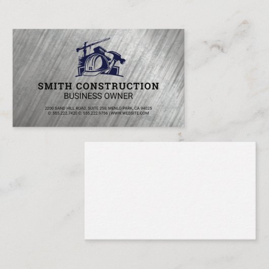 Engineer | Construction Site | Builder 名刺 (正面/裏面)