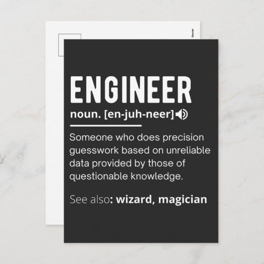 ENGINEER DEFINITION シーズンポストカード (正面/裏面)