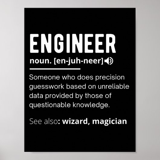 ENGINEER DEFINITION ポスター (正面)