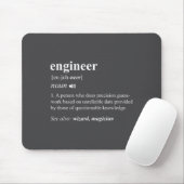 Engineer Definition Funny Engineering Mechanical C マウスパッド (マウス)