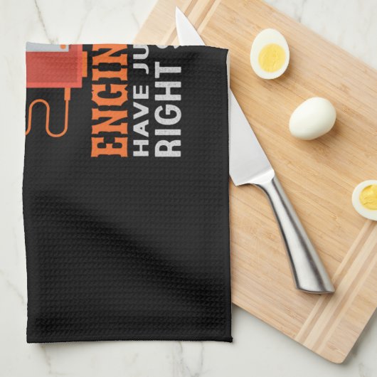 Engineer Electrical Engineers Have Just The Right キッチンタオル (四つ折り)