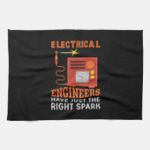 Engineer Electrical Engineers Have Just The Right キッチンタオル (横)