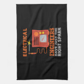 Engineer Electrical Engineers Have Just The Right キッチンタオル (縦)