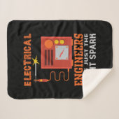Engineer Electrical Engineers Have Just The Right シェルパブランケット (正面(横))