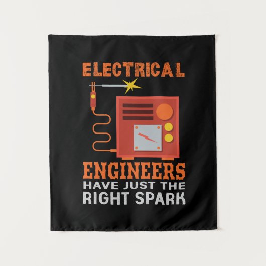Engineer Electrical Engineers Have Just The Right タペストリー (正面)
