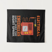 Engineer Electrical Engineers Have Just The Right タペストリー (正面(横))