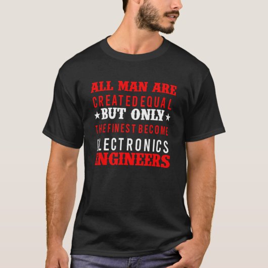 Engineer Engineering Biomedical Electrician Design Tシャツ (正面)