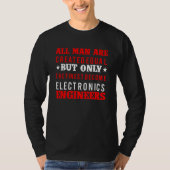 Engineer Engineering Biomedical Electrician Design Tシャツ (正面)