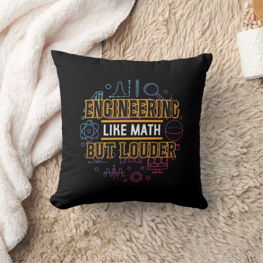 Engineer Engineering Like Math クッション (ブランケット)
