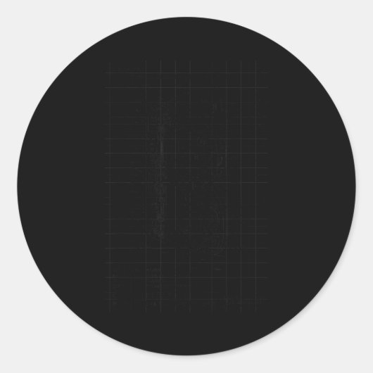 Engineer Engineering Monogram Initial Catal Letter ラウンドシール (正面)