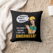 Engineer I Am An Engineer クッション (ブランケット)