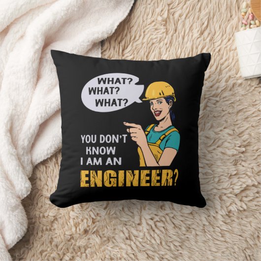 Engineer I Am An Engineer クッション (ブランケット)