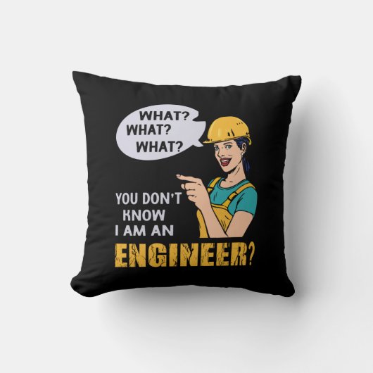 Engineer I Am An Engineer クッション (正面)