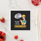 Engineer I Am An Engineer スタンダードカクテルナプキン (インサイチュ)