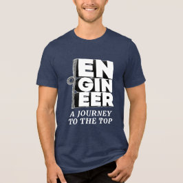 Engineer in 3D – A Journey to the Top トライブレンドTシャツ