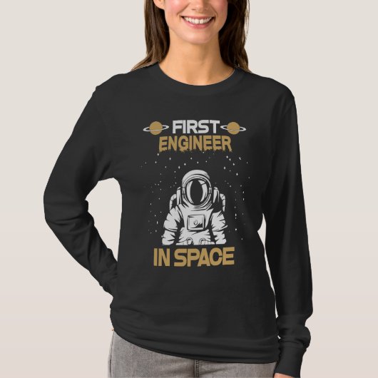 Engineer In Space Tシャツ (正面)