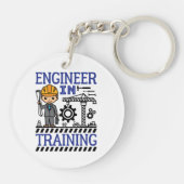Engineer in Training Boys STEM キーホルダー (裏面)