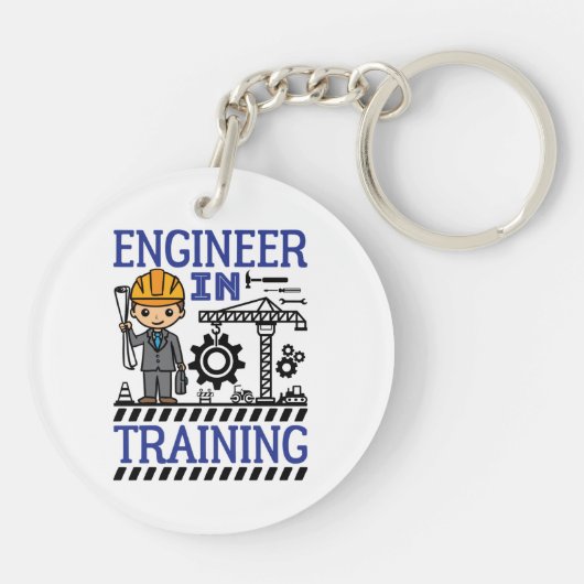 Engineer in Training Boys STEM キーホルダー (裏面)