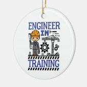 Engineer in Training Boys STEM セラミックオーナメント (左)