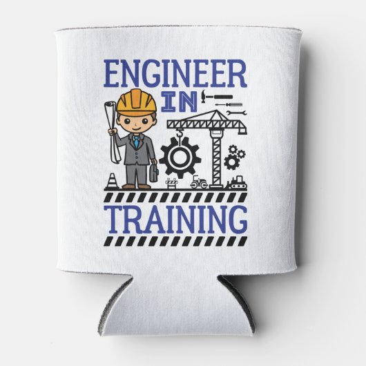Engineer in Training Boys STEM 缶クーラー (正面)