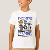 Engineer in Training Boys STEM Tシャツ (正面)