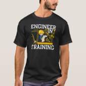 Engineer in Training Future Engineer Boys Girls Ki Tシャツ (正面)