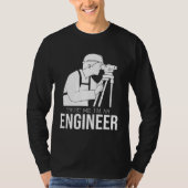 engineer joke    text  humour  engineer tシャツ (正面)