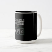 Engineer Materials Engineering Is Fun ツートーンマグカップ (正面右)