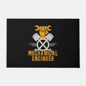 Engineer Mechanical Engineer ドアマット (正面)