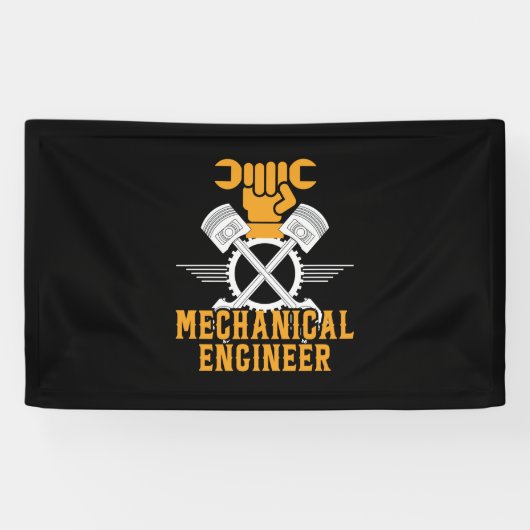 Engineer Mechanical Engineer 横断幕 (横)