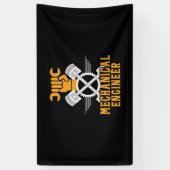 Engineer Mechanical Engineer 横断幕 (縦)