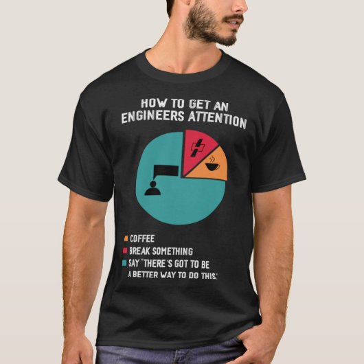 Engineer Saying Future Engineer Engineering Jokes Tシャツ (正面)
