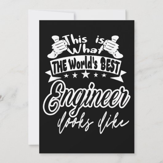 Engineer This Is 最高の Worlds Engineer Like シーズンカード (正面)