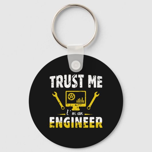 Engineer Trust私はエンジニアである キーホルダー (正面)