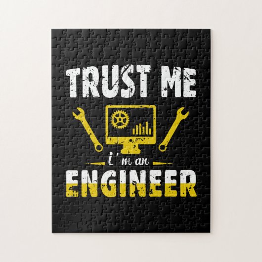 Engineer Trust私はエンジニアである ジグソーパズル (縦)