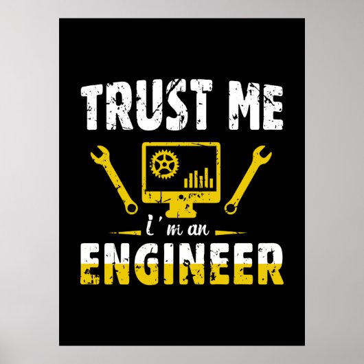 Engineer Trust私はエンジニアである ポスター (正面)