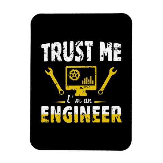 Engineer Trust私はエンジニアである マグネット (縦)