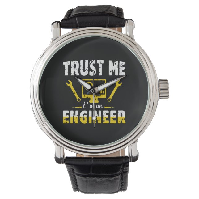 Engineer Trust私はエンジニアである 腕時計 (正面)