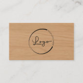 Engineer Wood Professional QR Code 名刺 (裏面)