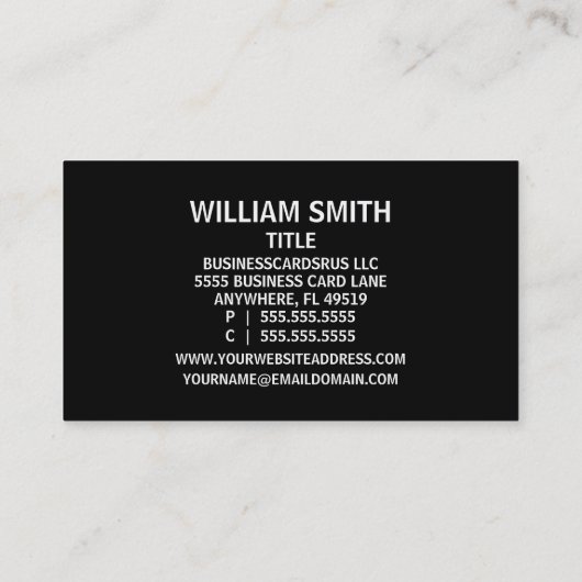 Engineer Word名刺 名刺 (裏面)